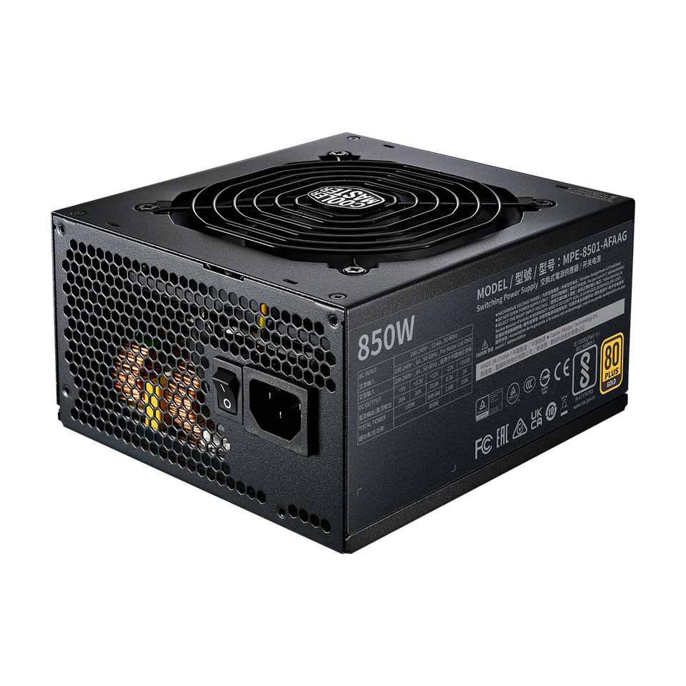 Nguồn Cooler Master MWE 850W Gold V2 Full Modular ATX 3.1