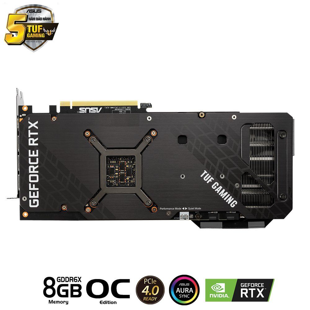 CARD MÀN HÌNH ASUS TUF GAMING GEFORCE RTX 3070 TI OC 8GB GDDR6X