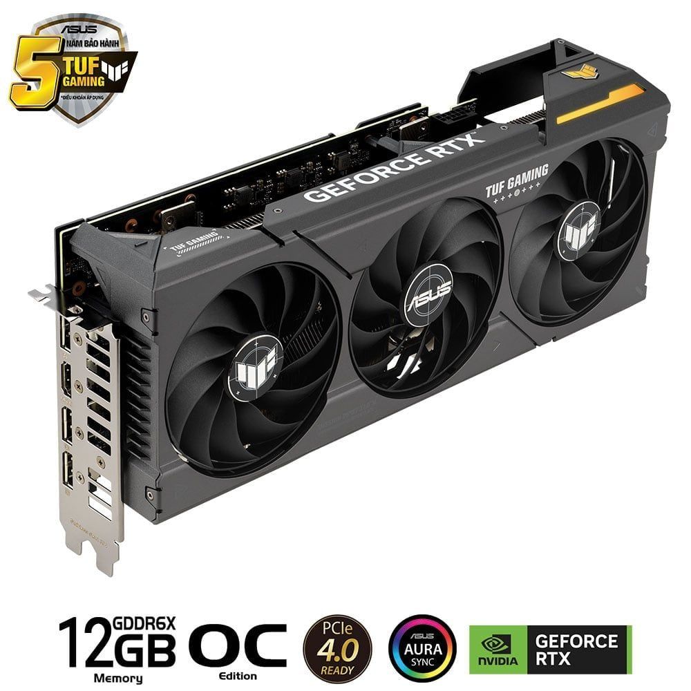 CARD MÀN HÌNH ASUS RTX 4070 SUPER TUF 12GB OC GDDR6X