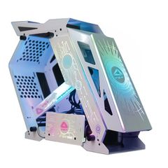 CASE ES1 E-ROG GAMING WHITE (No Fan)