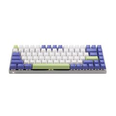 Bàn phím Rapoo V700-8A multi-mode ( trắng tím ) không dây multi mode (2.4,blutooth, dây)