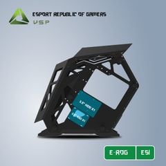 CASE ES1 E-ROG GAMING BLACK (No Fan)