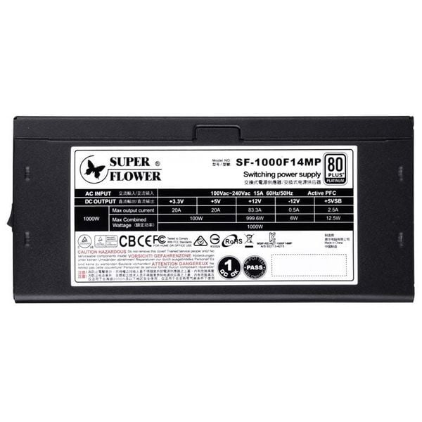 Nguồn Leadex Super Flower 80 Plus Platinum SF-1000F14MP 1000W Black