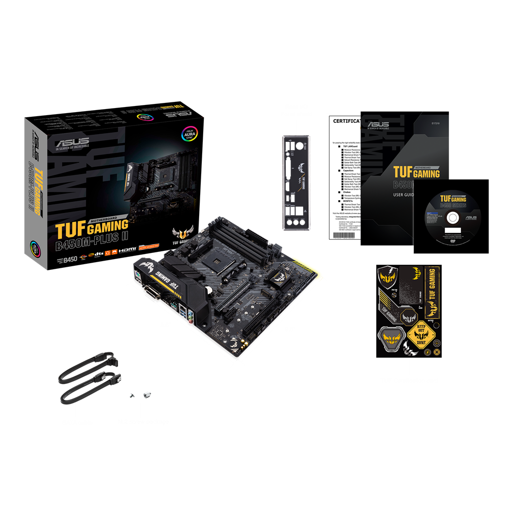 MAIN ASUS TUF GAMING B450M-PLUS II (SOCKET AM4)