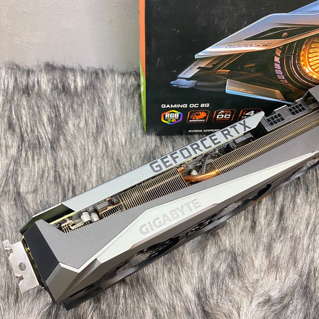 Card Màn Hình Gigabyte GeForce RTX 3070 Ti GAMING OC 8GB FULL BOX LIKENEW 7/2025
