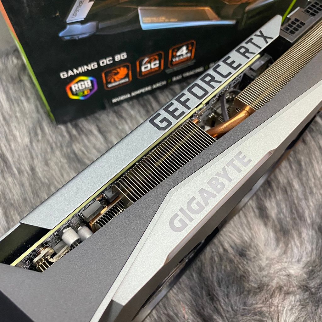 Card Màn Hình Gigabyte GeForce RTX 3070 Ti GAMING OC 8GB FULL BOX LIKENEW 7/2025