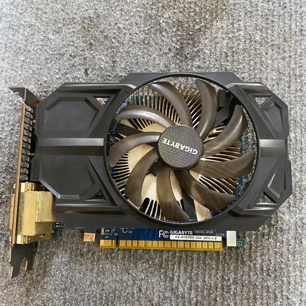 Card màn hình Gigabyte GTX 750Ti 2GB DDR5 1Fan 2ND