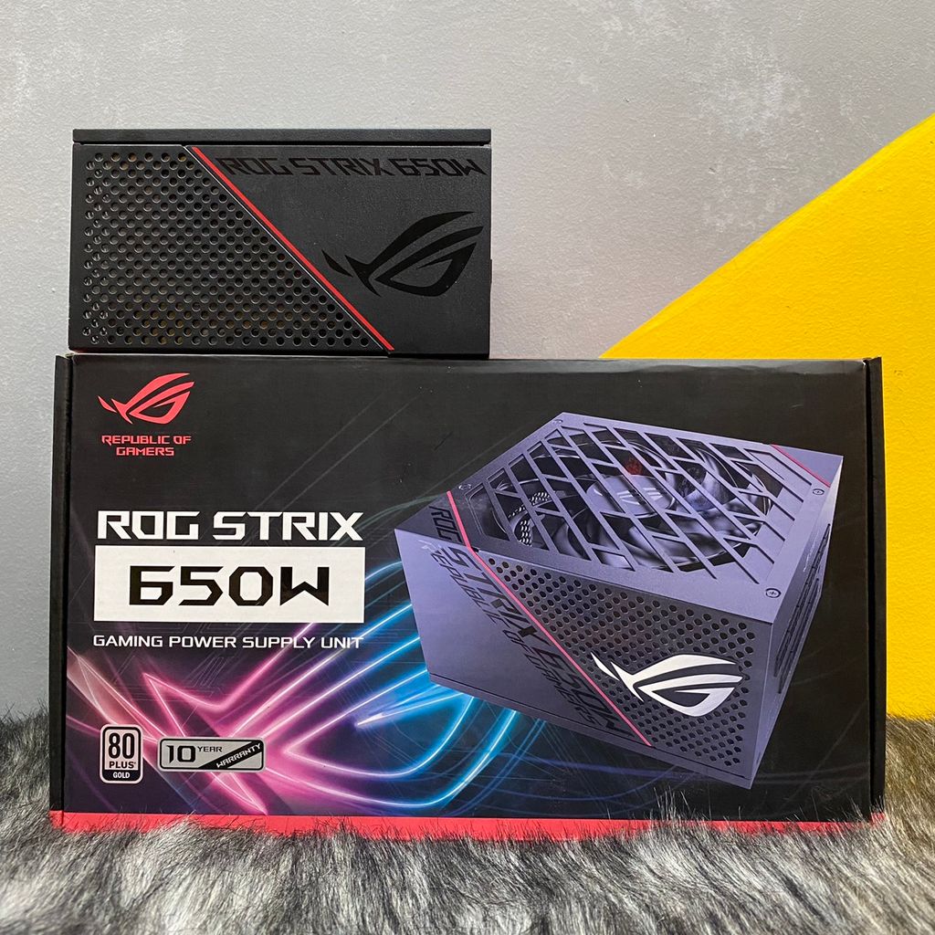 Nguồn máy tính ASUS 650W ROG STRIX 80 PLUS GOLD 09/2031