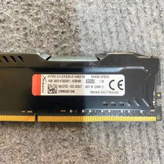 RAM DDR4 8GB Kingston HyperX Buss 2666Mhz tản nhiệt BLACK 2ND