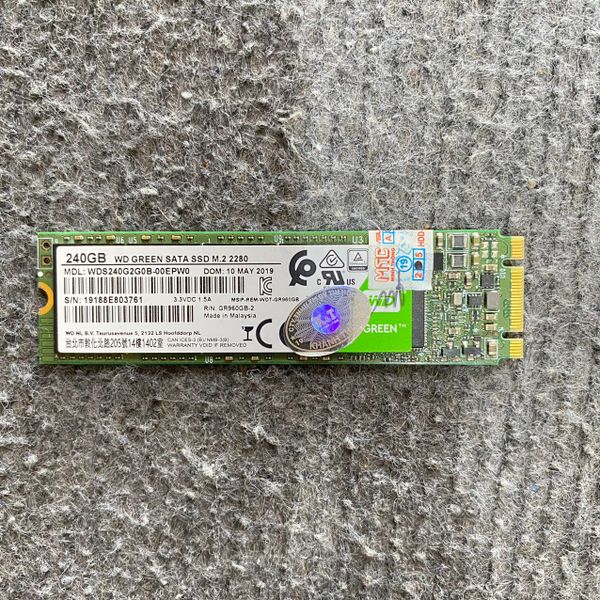 SSD WD GREEN SATA M.2 240GB 2ND