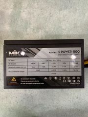 Nguồn Máy Tính PSU MIK S-POWER 500W BH 5|2025