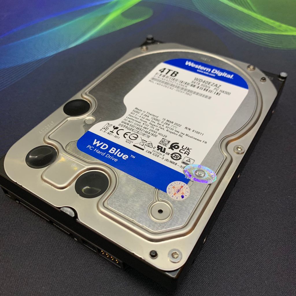 Ổ Cứng HDD WD Blue 4TB WD40EZAZ Cũ BH 06-2024