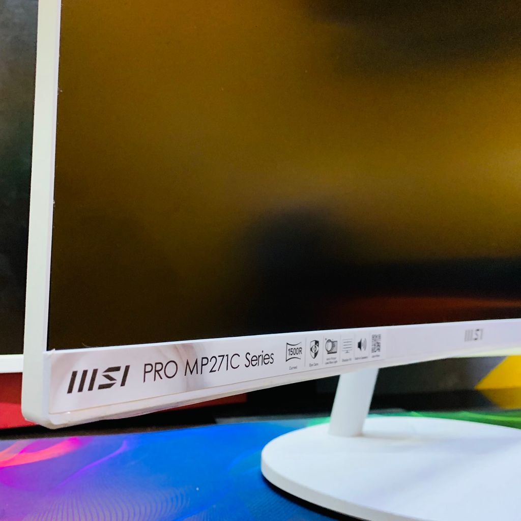 Màn hình Cong MSI Pro MP271CW 27 Inch FHD 75Hz VA Màu Trắng | Cũ BH 9/2024