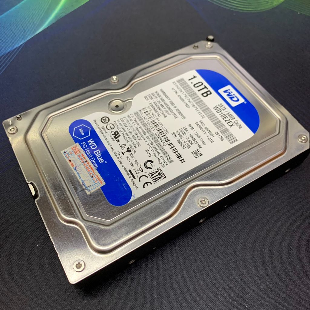 HDD WD 1TB Blue 3.5 inch Cũ