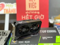 Card màn hình ASUS TUF GAMING GTX 1660 SUPER OC 6GB GDDR6 Cũ BH 8/2025