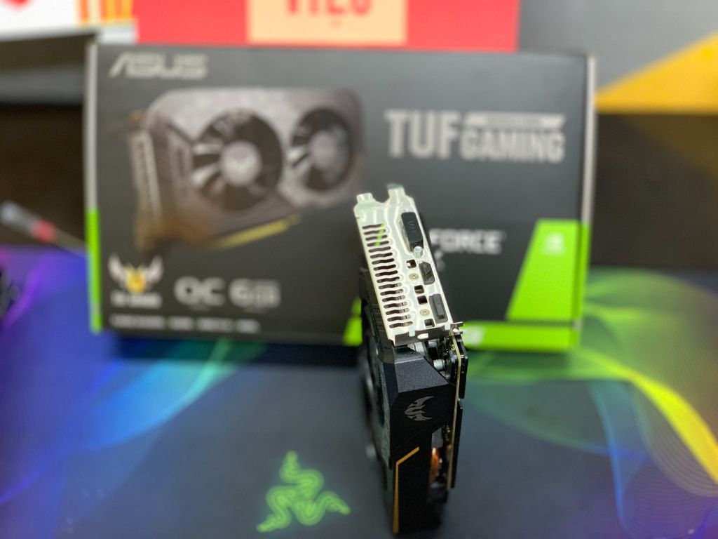 Card màn hình ASUS TUF GAMING GTX 1660 SUPER OC 6GB GDDR6 Cũ BH 11/2025