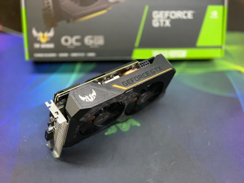 Card màn hình ASUS TUF GAMING GTX 1660 SUPER OC 6GB GDDR6 Cũ BH 11/2025