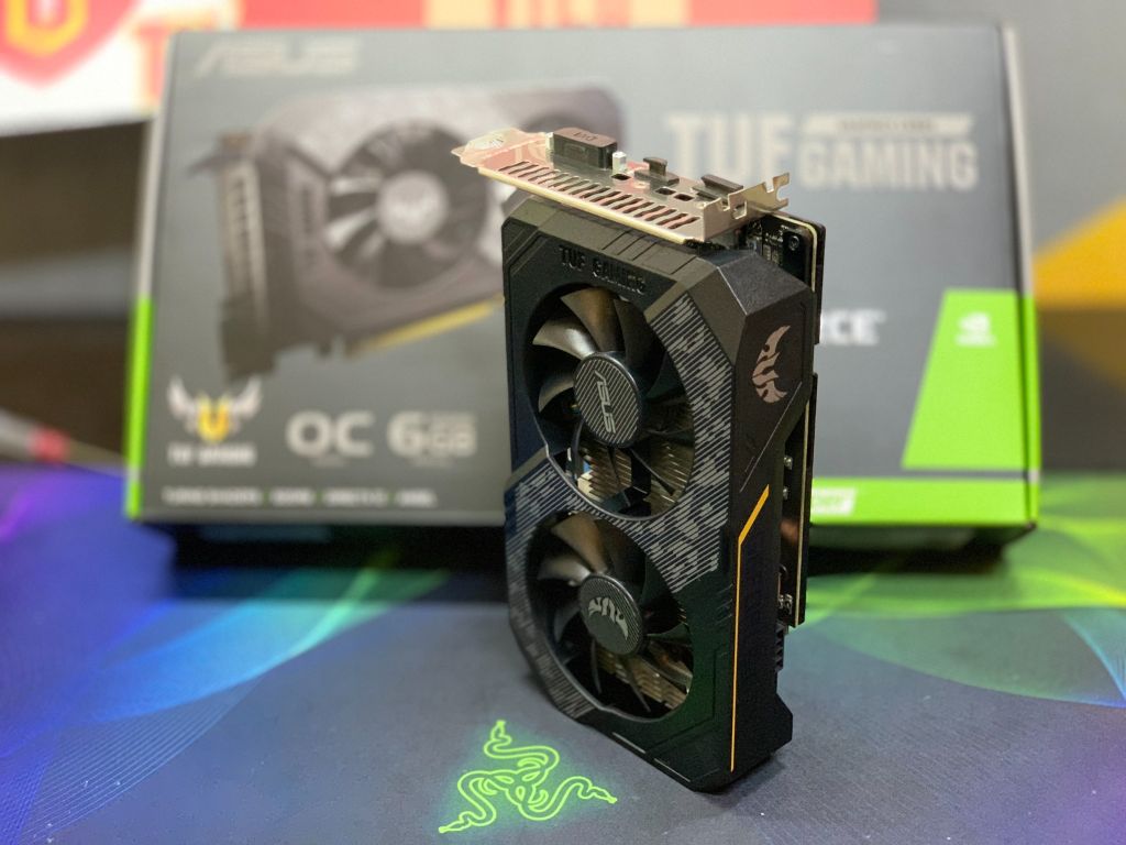 Card màn hình ASUS TUF GAMING GTX 1660 SUPER OC 6GB GDDR6 Cũ BH 11/2025