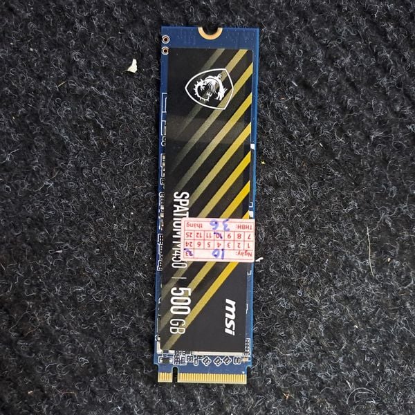 Ổ cứng SSD 500GB MSI SPATIUM M450 M.2 2280 PCIe Gen4 x4 NVMe 10/2026