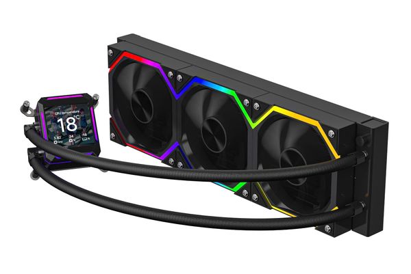 Tản nhiệt nước Leopard Astro Shell 360 ARG-B Digital LCD ĐEN