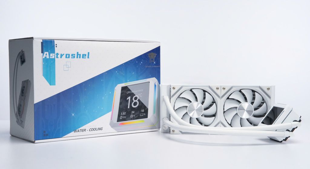 Tản nhiệt nước Leopard Astro Shell 240 ARG-B Digital LCD WHITE