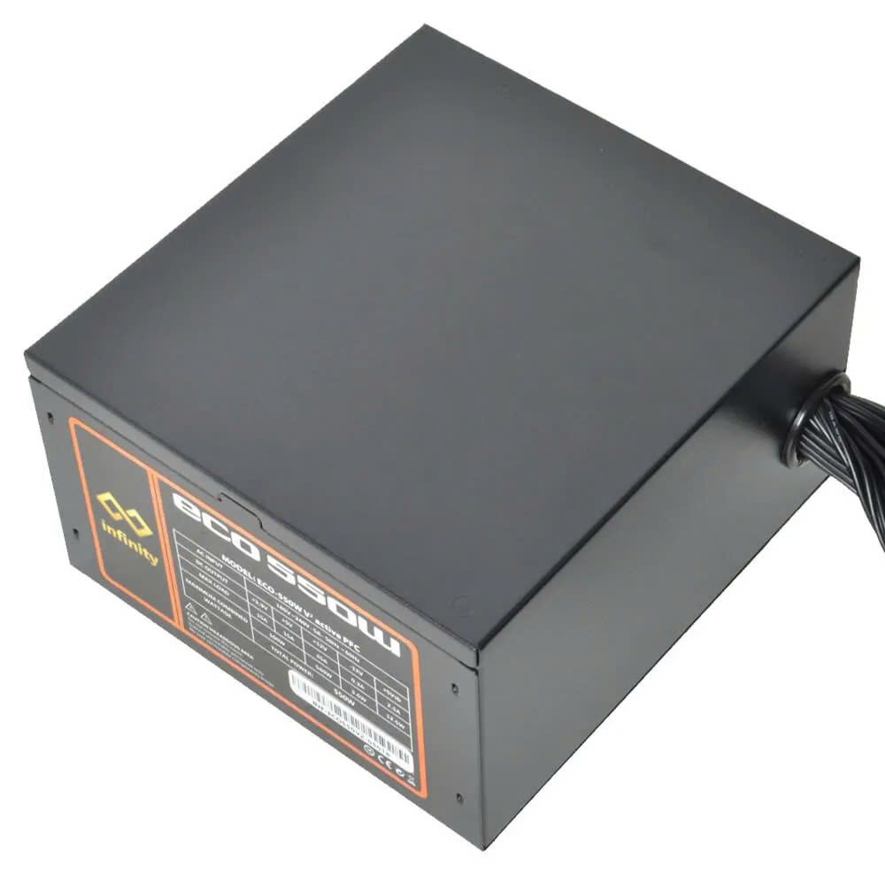 Nguồn máy tính Infinity ECO 550W V2 (Single Rail 12V)
