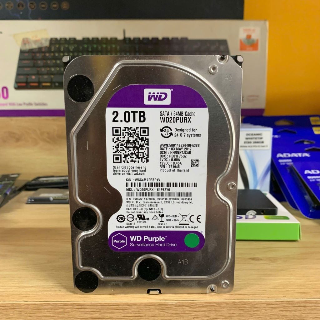 HDD 2TB WD USED