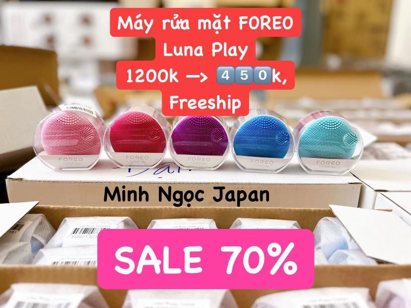  Máy rửa mặt Foreo Luna Play - SALE 70% 