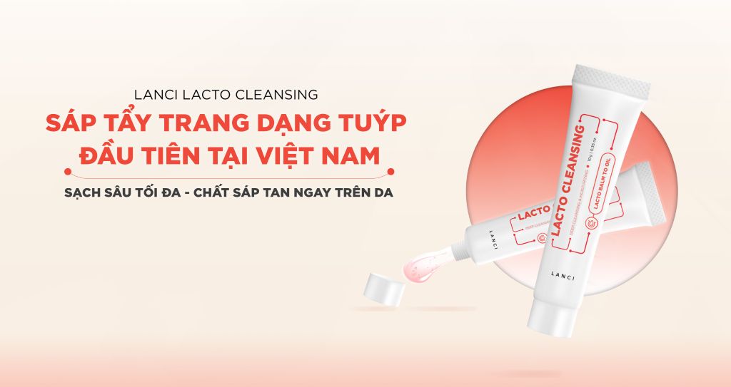 Minisize Sáp Tẩy Trang Lợi Khuẩn LANCI Lacto Cleansing 10ml