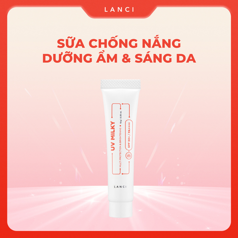 Minisize Sữa Chống Nắng Dưỡng Ẩm LANCI UV Milky Multi Protection & Brightening 10ml