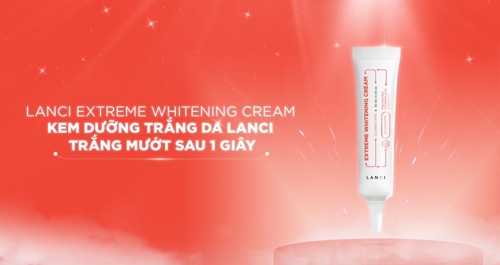 Minisize Kem Dưỡng Trắng Da LANCI Extreme Whitening Cream 10ml