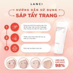 Bộ đôi Sáp Tẩy Trang LANCI (100ml x2)
