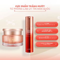 Combo Dưỡng Trắng 3D-Brighty LANCI (Serum + Kem Dưỡng Trắng) 50ml