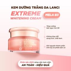 Kem Dưỡng Trắng Da LANCI Extreme Whitening Cream Glowing Skin MelaB3 50ml