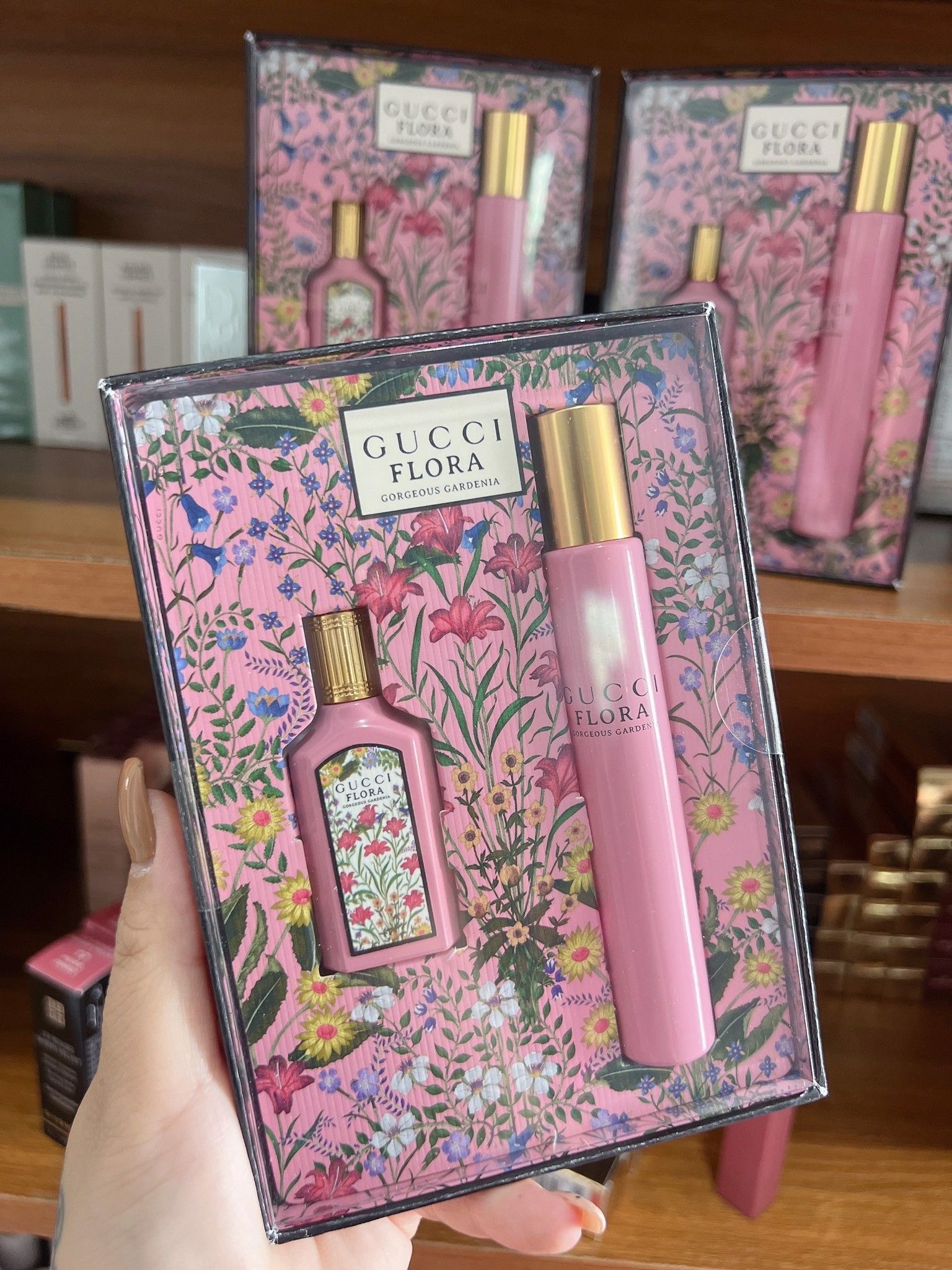 Gift Set mini Gucci Flora Gorgeous Gardenia Eau de Parfum – 