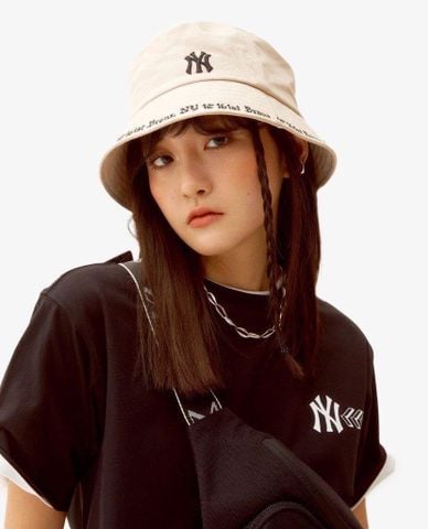 mlb gothic bucket hat