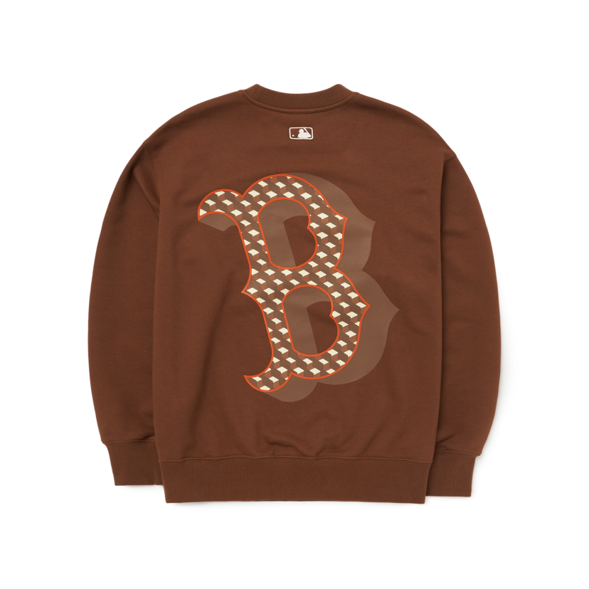  MLB Cube Monogram Big Logo Overfit Sweatshirt 