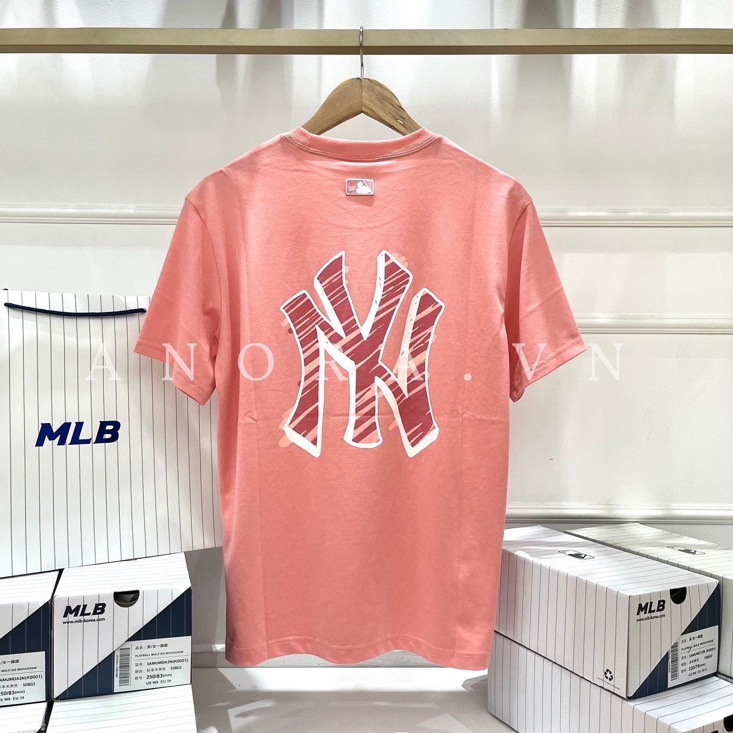 MLB The Year of Tiger San Francisco Giants Short Sleeve Tshirt PINK   ANORAVN