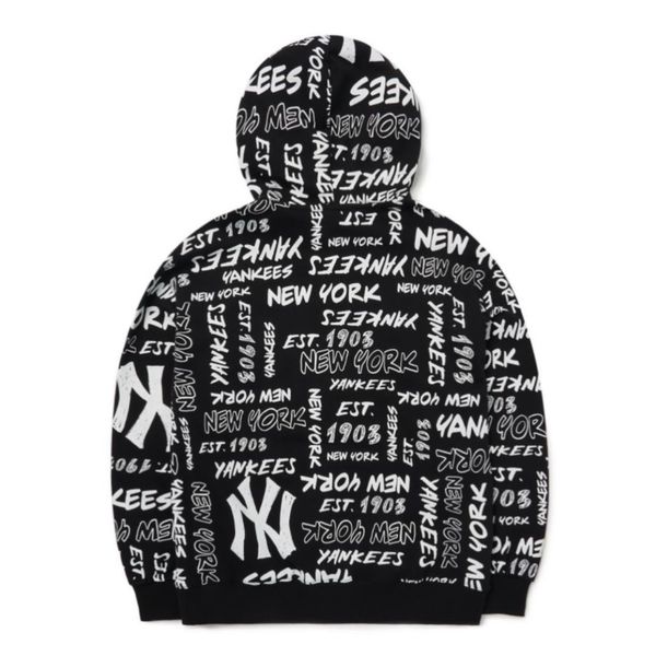 Áo hoodie MLB Logo Basic Overfit Hoodie New York Yankees 3AHDB011450CGS