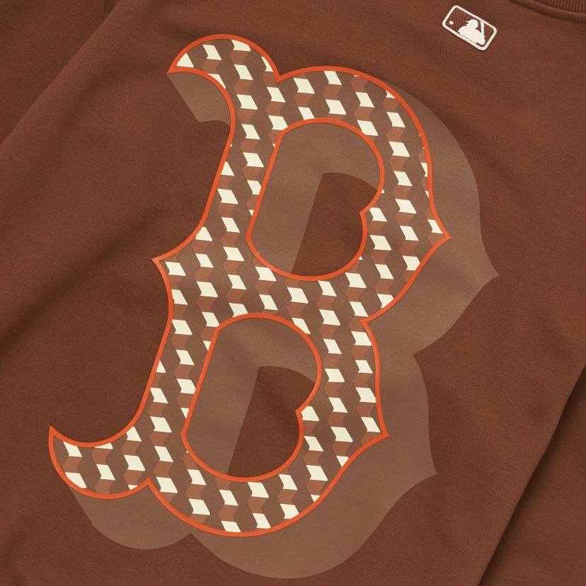  MLB Cube Monogram Big Logo Overfit Sweatshirt 