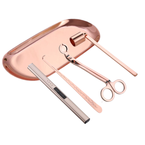 Bộ phụ kiện cao cấp 5 món chăm sóc nến thơm