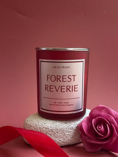  BST nến Scarlet Glow lọ đỏ sang trọng 