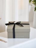  Hộp giấy cứng sang trọng - Xám 
