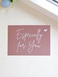  Thiệp Especially For You - hồng 