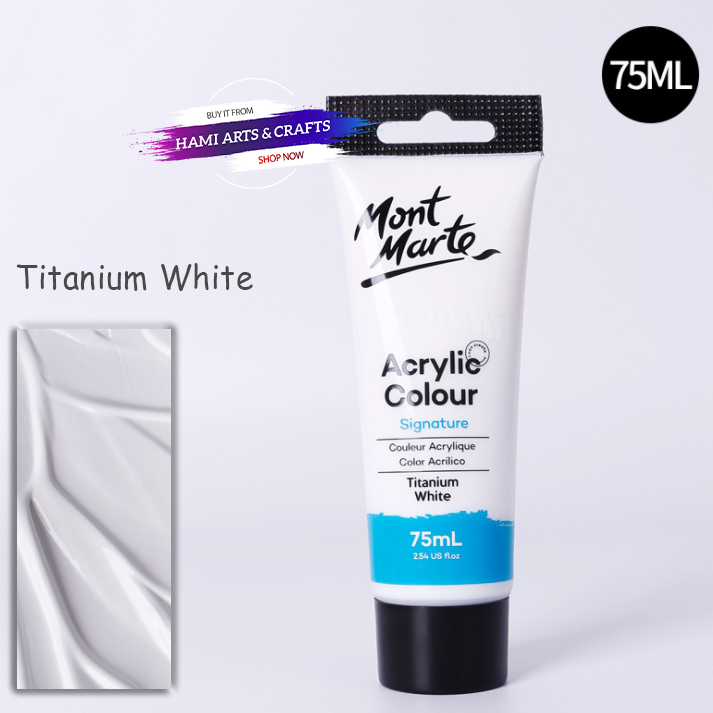  Màu Acrylic Mont Marte Tuýp 75ml - Bảng 1 màu lẻ 