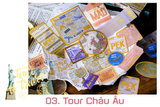  Bộ 60 sticker seri chủ đề retro ánh nhũ siêu đẹp trang trí scrapbook, sổ tay planner,..[ 043 ] 