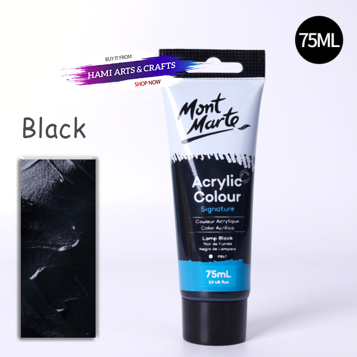  Màu Acrylic Mont Marte Tuýp 75ml - Bảng 1 màu lẻ 