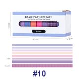  Bộ 8 cuộn Washi Tape theo chủ đề SA08 trang trí scrapbook, sổ tay planner,.. [ 065 ] 