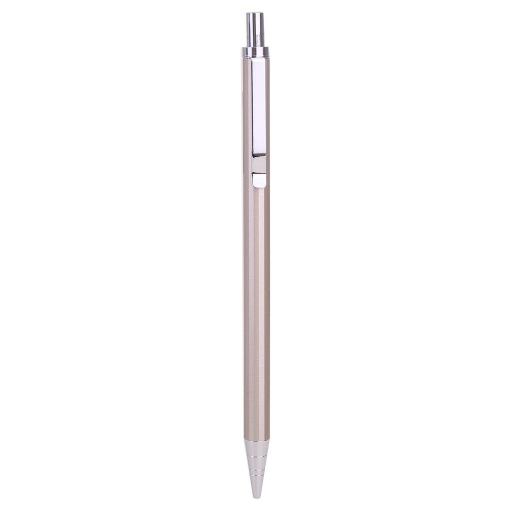  Bút chì kim bấm kỹ thuật 0.5mm Deli -1 chiếc - Mechanical pencil bảo vệ ngòi chì kèm đầu tẩy thân kim loại chống hao mòn - E6490 