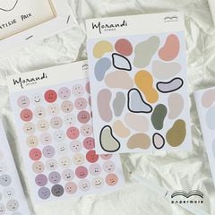  Sticker DOT dễ thương trang trí sổ tay, scrapbook, planner,... [ 089 ] 